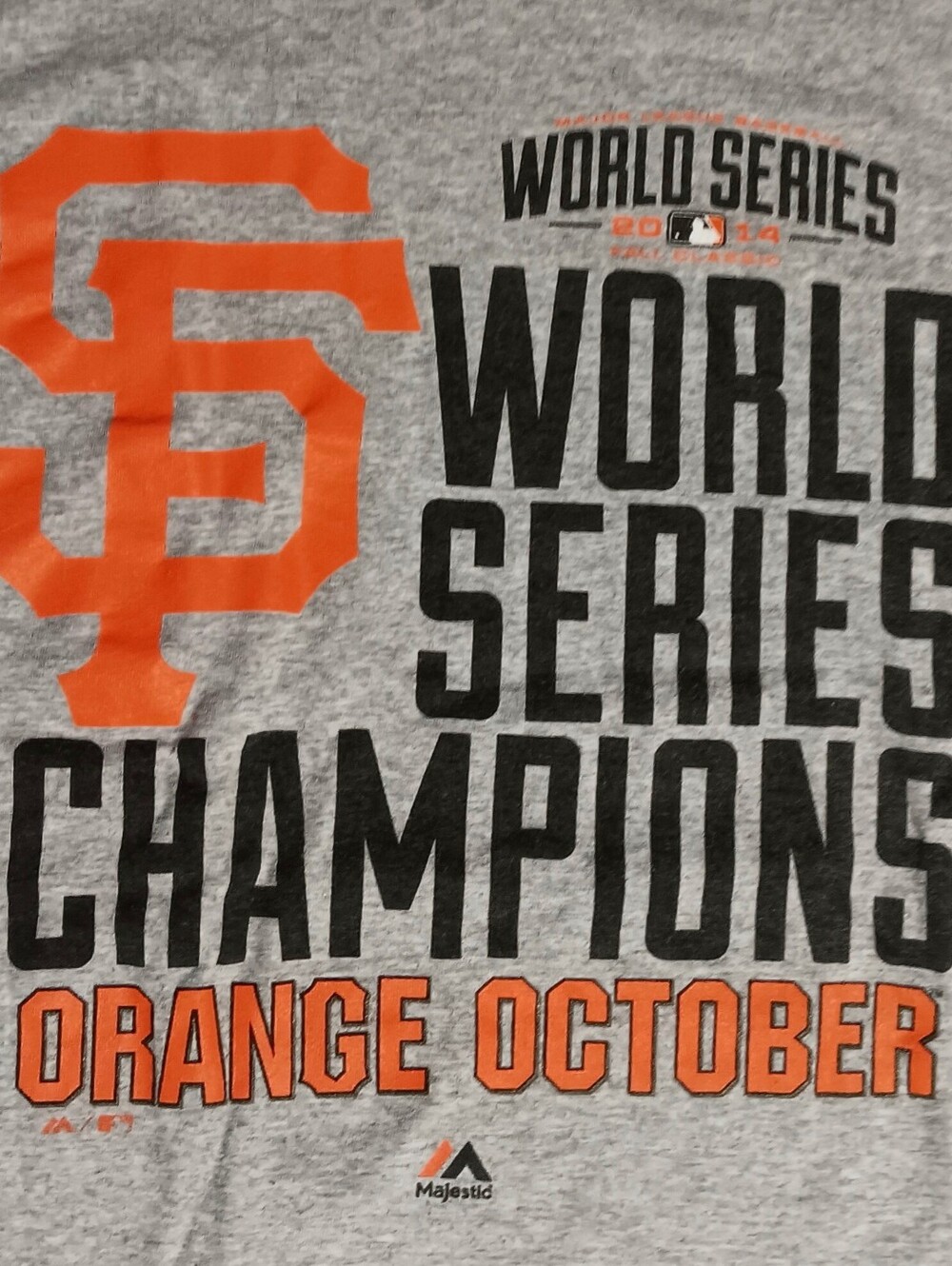 San Francisco Giants t-shirt World Series Champions MLB Baseball nike